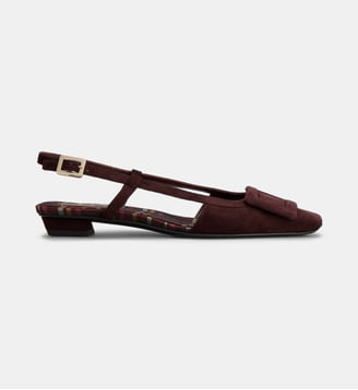 Ballerines Slingback Belle Vivier - Roger Vivier - Bordeaux