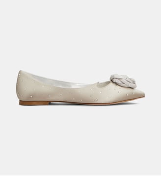 Ballerines Epine Rose Hotfix - Roger Vivier - Gris