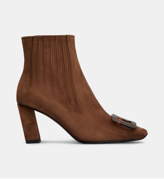 Bottines Turtle Chelsea 75 - Roger Vivier - Marron