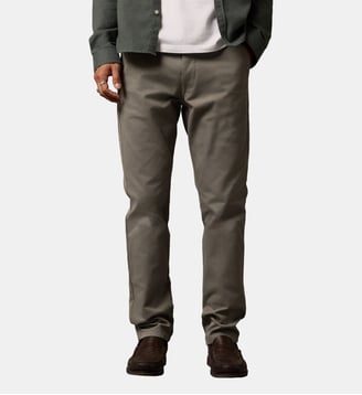 Pantalon chino Paul coupe tapered - Balibaris - Gris