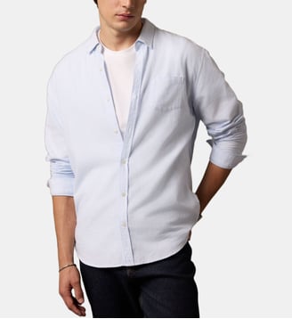 Chemise Soho - Balibaris - Blanc et bleu