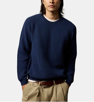 Pull Wesley - Balibaris - Bleu marine