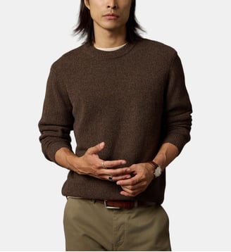 Pull Robb - Balibaris - Marron et gris