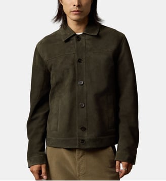 Blouson Simon cuir - Balibaris - Evergreen