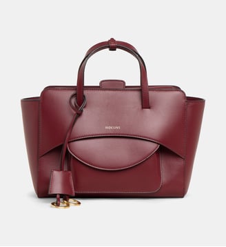 Sac à main Flap M Première cuir - Hidesins - Wine berry