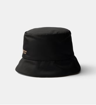 Bob réversible en Re-Nylon et poil de chameau - Prada - Noir