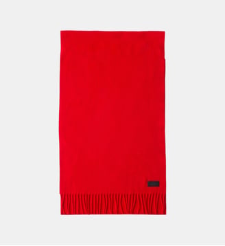 Écharpe en cachemire - Prada - Rouge