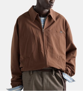 Blouson en tissu technique - Prada - Marron