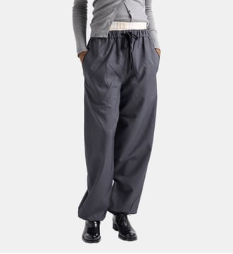 Jogging léger en mohair - Prada - Gris