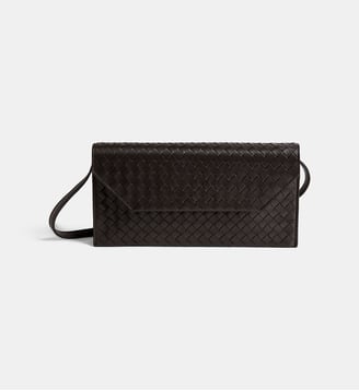 Pochette enveloppe Intrecciato Piccolo - Bottega Veneta - Marron