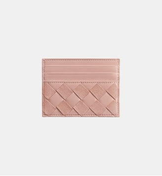 Porte-cartes Intrecciato - Bottega Veneta - Rose