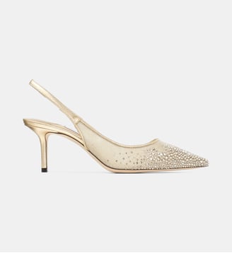 Escarpins slingback Love SB 65 - Jimmy Choo - Gold