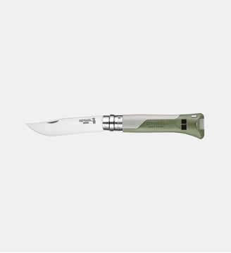 Couteau de poche - Opinel - Kaki et gris