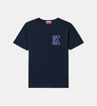 T-shirt slim Work And Play en coton - Kenzo - Navy