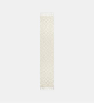 Écharpe Kenzogram en laine vierge - Kenzo - Off white