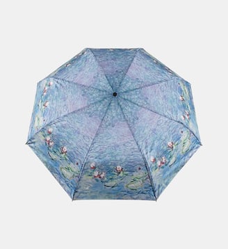 Parapluie Claude Monet - Série des Nymphéas; Matin - Musée d'Orsay - Bleu