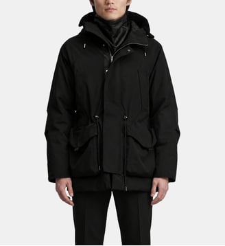 Parka courte Beverin - Nomaka - Noir