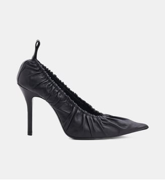 Escarpins Pointus Fronce - Iro - Black
