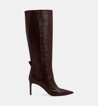 Bottes hautes à talon Neo Davyn Patent - Iro - Marron foncé