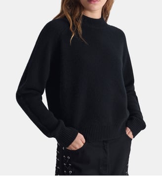 Pull Wafa à col montant - Iro - Black