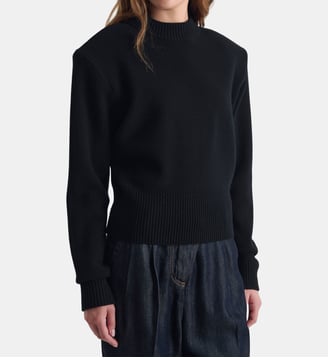 Pull Lovelie à épaules structurées - Iro - Black