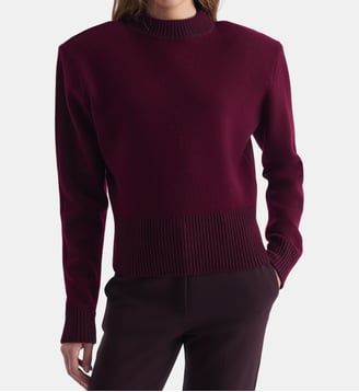 Pull Lovelie à épaules structurées - Iro - Lilas