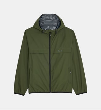 Coupe vent de pluie packable - Baje - Army