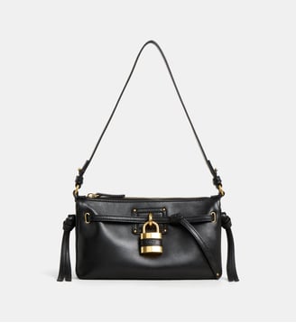 Mini sac pochette à bandoulière Paddington Sling en cuir lisse
- Chloé - Black