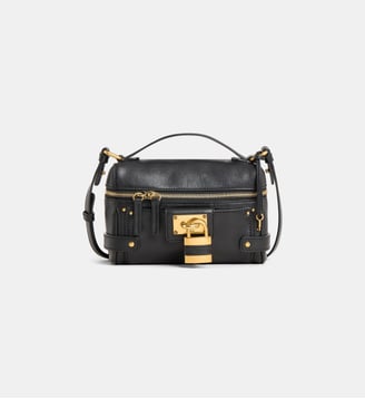 Sac vanity Paddington en cuir grainé
- Chloé - Black