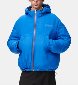 Doudoune réversible à capuche - Loewe - Navy