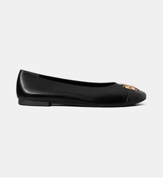 Ballerines Charlie - Tory Burch - Noir et doré