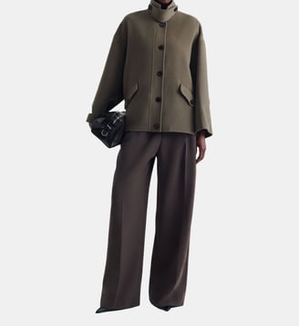 Manteau court Double-Face - Iro - Gris taupe