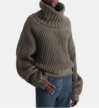 Pull col montant Hurricane - Iro - Gris taupe
