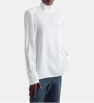 Blouse Frantic à col montant - Iro - Cloud