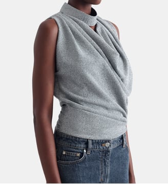 Top drapé satisfacto - Iro - Silver