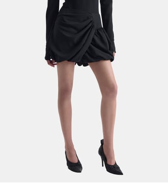 Jupe courte Boule Blurry - Iro - Black