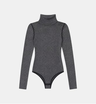 Body à col roulé Fiercely - Iro - Gris clair