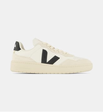 Baskets V-90 - Veja - Blanc et noir