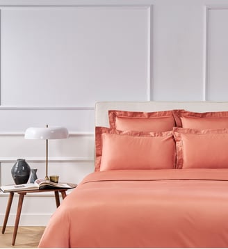 Housse de couette - Descamps - Terre cuite