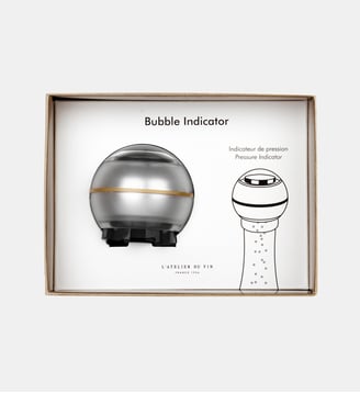 Bouchon indicateur de bulles Verre - Atelier Du Vin - Métal