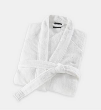 Peignoir kimono - Descamps - Blanc