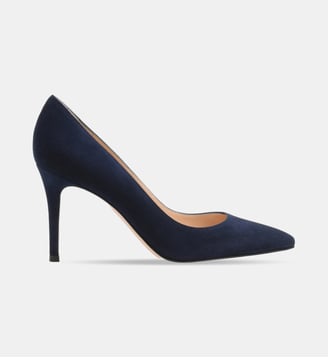 Escarpins Gianvito 85 - Gianvito Rossi - Bleu nuit
