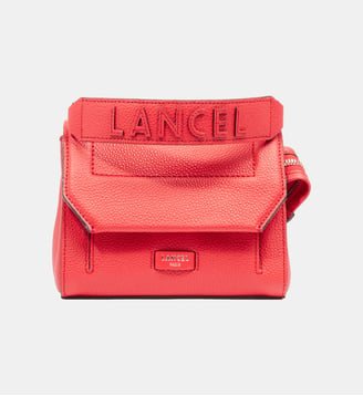 Sac à main Ninon en cuir - Lancel - Rouge clair
