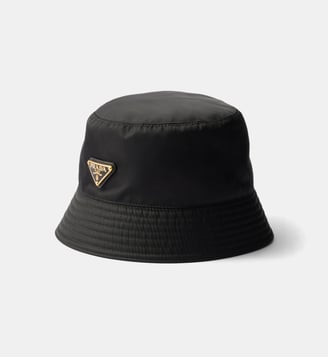Bob en re-nylon signature - Prada - Noir et doré