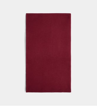 Echarpe Slubon S cachemire femme - Galeries Lafayette - Rouge foncé