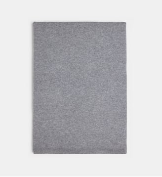 Echarpe Slubon S cachemire femme - Galeries Lafayette - Gris clair