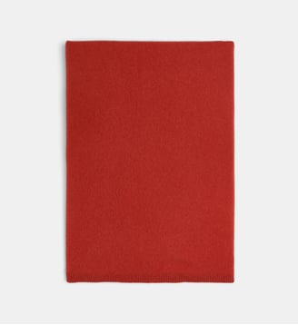 Echarpe Slubon S cachemire femme - Galeries Lafayette - Orange brique