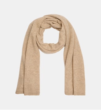 Echarpe Slubon S cachemire femme - Galeries Lafayette - Beige clair