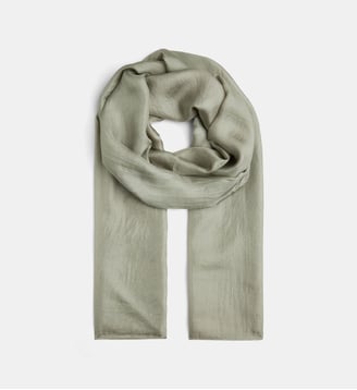 Etole unie Hugo F soie - Galeries Lafayette - Kaki grisé