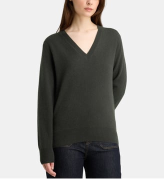Pull droit Zocon en cachemire - Galeries Lafayette - Bronze